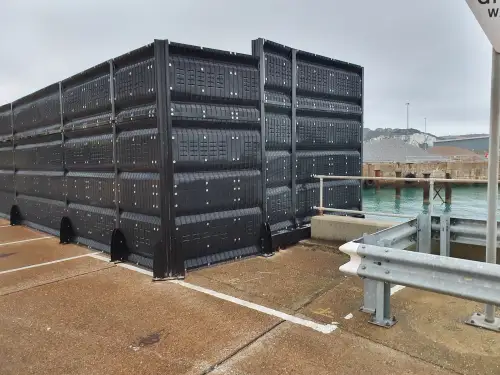 Click Here To Enlarge This Photo Of Security Mesh Fencing