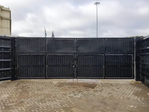 Click Here To Enlarge This Photo Of Security Mesh Fencing