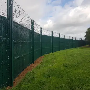 Click Here To Enlarge This Photo Of Security Mesh Fencing